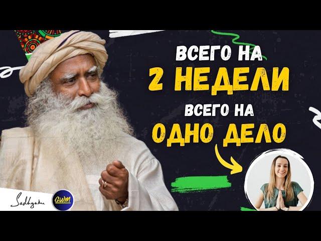 Делайте это в течение 2 недель и посмотрите, как изменится ваша жизнь | Садхгуру | GWM