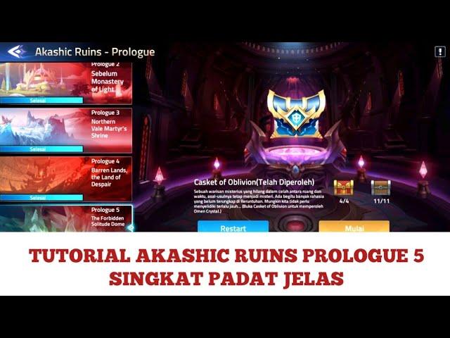 AKASHIC RUINS PROLOGUE 5 - Mobile Legends: Adventure