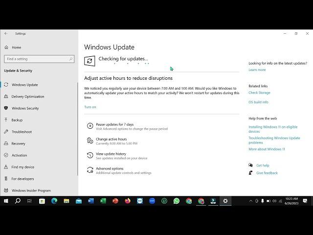 How To Update Windows 10