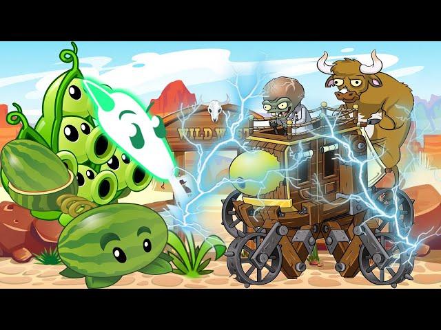 РАСТЕНИЯ против ЗОМБИ 2 или PLANTS vs ZOMBIES 2. Серия 17: Зомбосс на Диком Западе