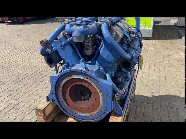 MWM D232 V6 Marine 124 PK diesel motor stocknr 3542