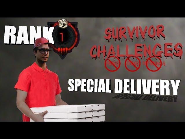Dead By Daylight Survivor CHALLENGE | SPECIAL DELIVERY!