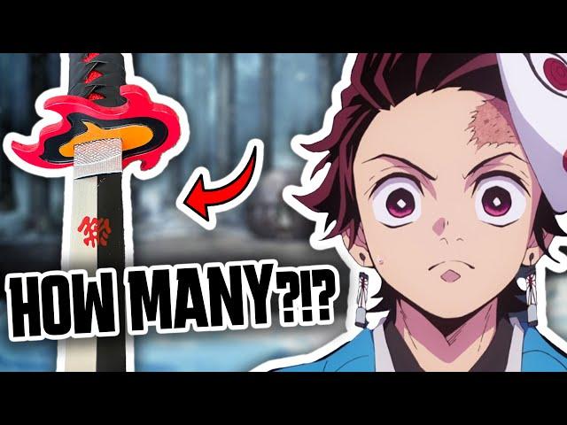 How Many Swords Has Tanjiro Had?