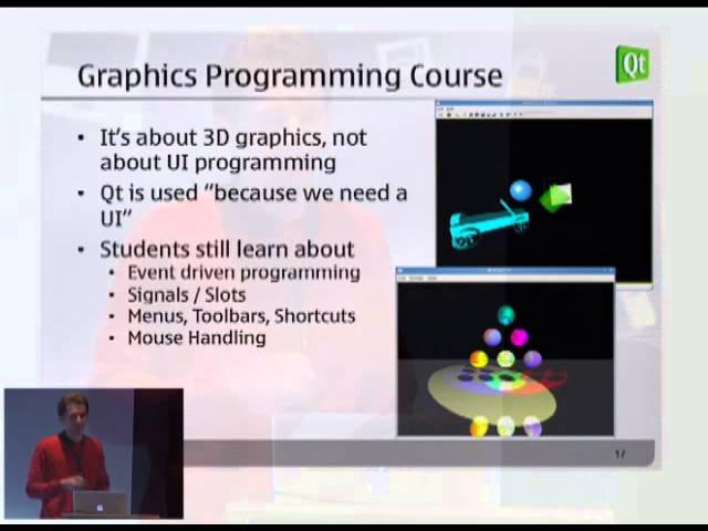 Qt DevDays 2010 - Teaching Qt or using Qt for Teaching? - Bernhard Schmitz,