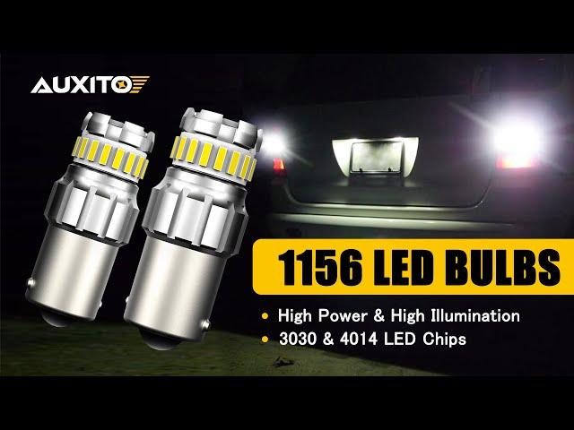 Worth Choosing AUXITO Canbus P21W 1156 BA15S LED Bulbs For Backup Reverse Lights, Brake Tail Lights