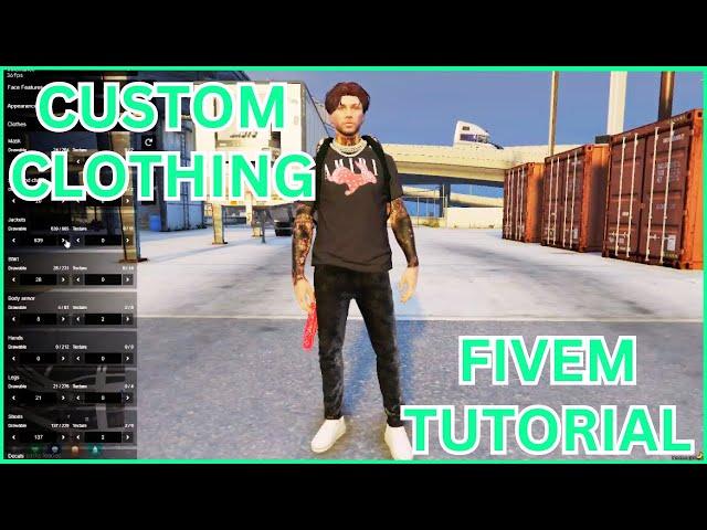 How To Add CUSTOM CLOTHING to Your FiveM Server 2024 TUTORIAL [100% BEST METHOD]