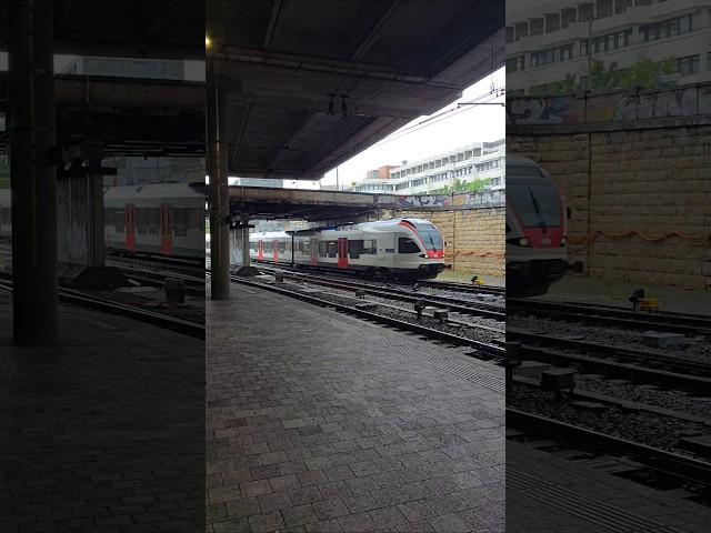 Einfahrt S3️⃣in Basel SBB Schweiz#sbb #cff #ffs ##sbahn #trainspotting #travel #shorts #yt