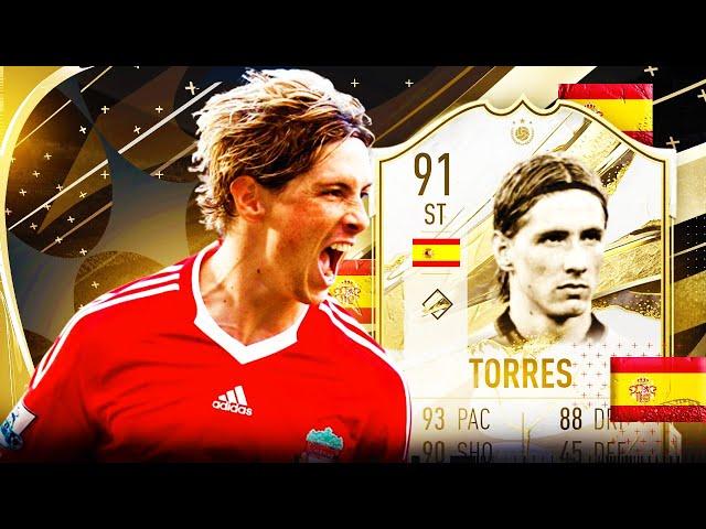 COMPLETE STRIKER?!  91 PRIME ICON TORRES PLAYER REVIEW - FIFA 23 ULTIMATE TEAM