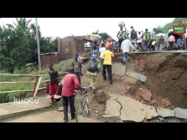 Fait du jour/Rumonge-Bujumbura : le pont Kirasa s’est effondré