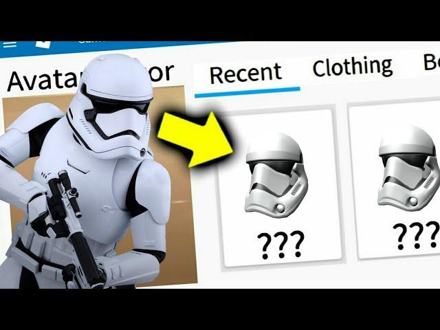 How to be Stormtrooper on Roblox for free(Android/IOS/laptop/PC)