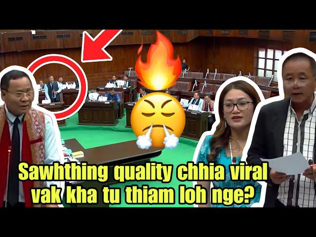 House-ah Sawhthing an khel taSailam & Chamring Viral an khel bawk(Jaz Hmar React)