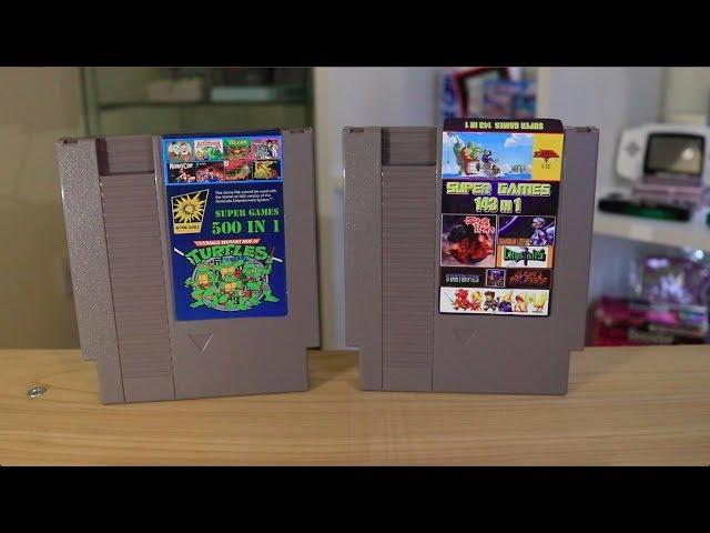 500 Nintendo Games on One Cart!? (NES Multi-Cart)