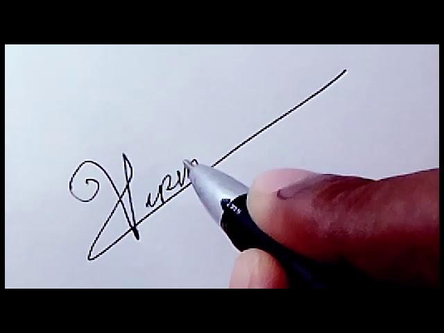 V signature | How to draw my own signature |  +91 8304091383 whatsapp/telegram_anoopvtkr@gmail.com