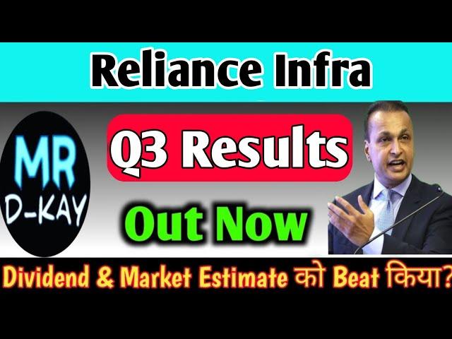 Reliance Infra Q3 Results 2025 Reliance Infra Latest News | Reliance Power Latest News Today