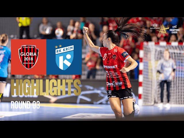 CS Gloria 2018 BN vs Krim Mercator Ljubljana | Round 3 | EHF Champions League Women 2024/25