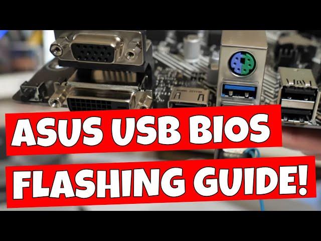 ASUS Prime B450 M K II mk2 NO CPU USB BIOS Flash Guide