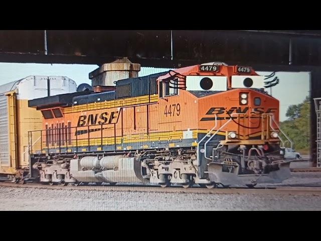 Anna the BNSF C44-9W H3 #4479 from Kismet train collisions in 2006.