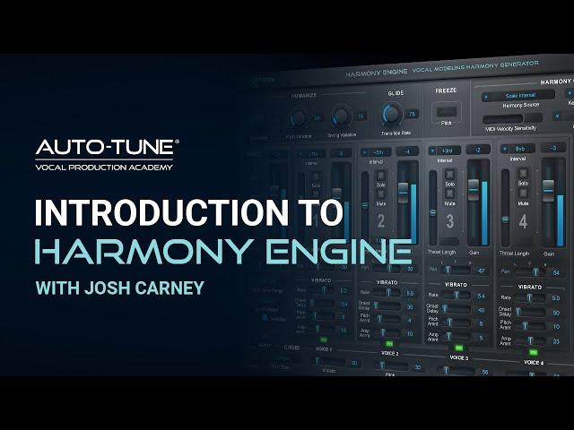 Tutorial: Introduction to AVOX Harmony Engine with Josh Carney