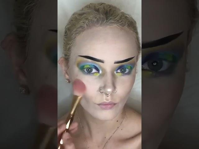 Nostalgic Makeup Vibes #makeup