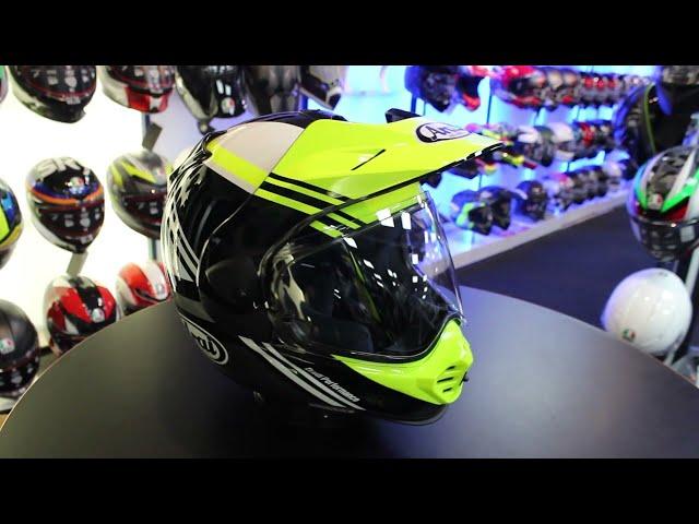 Arai Tour-X 5 Cosmic Yellow Motorcycle Helmet