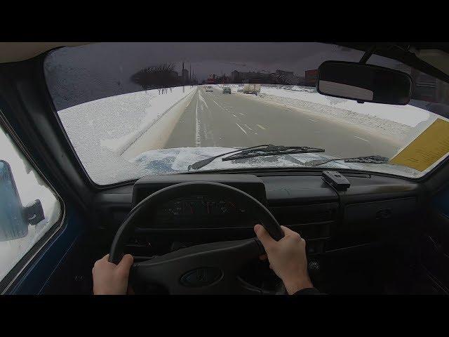 2006 ЛАДА 4х4 НИВА 1.7L (80) POV TEST DRIVE