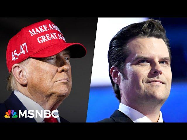 Trump’s radical AG pick panned: Matt Gaetz is ‘too sloppy’ to pull off 'fascist police state'