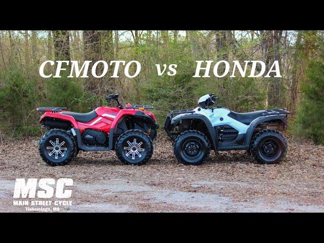 2022 Honda Foreman vs 2022 CFMOTO CFORCE | CFMOTO vs Honda Comparison