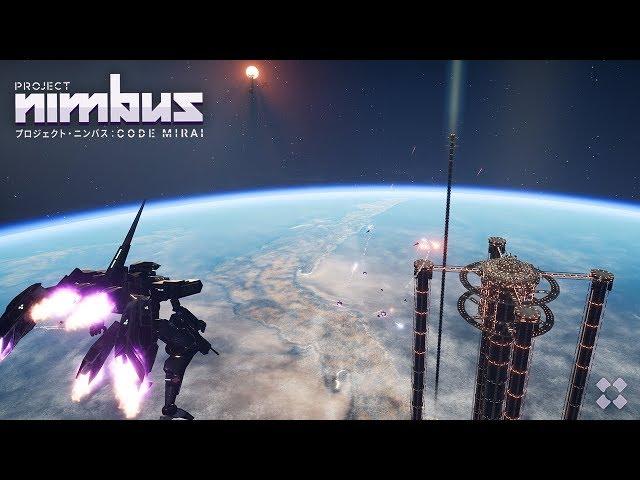 Project Nimbus: Code Mirai Gameplay 3 -- Orbital Elevators!