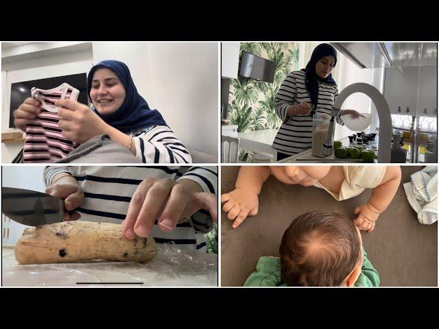 YENİ BEBEK HABERİ  | FIRINDA DOLMA BİBERİ YAPIYORUM | BUZLUK KURABİYESİ NEFİS OLDU | VLOG