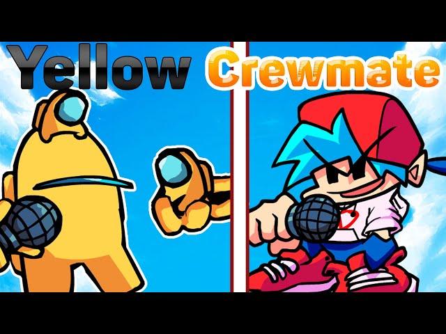 Friday Night Funkin' - VS Imposter v4 | Yellow Crewmate Full Week (FNF Mod Hard/FNF Fanmade Version)