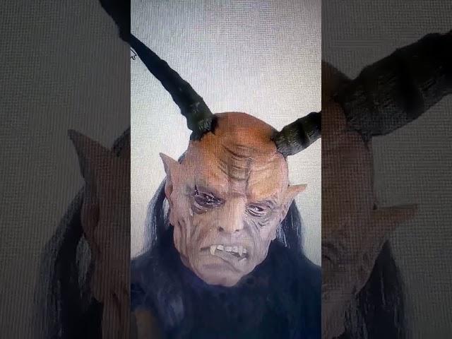 my Krampus mask