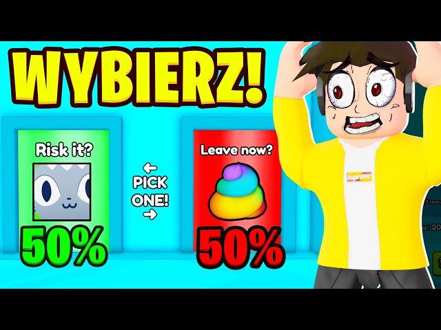 ODBLOKOWAŁEM ŚWIAT DLA BOGACZY W PET SIMULATOR 99! | ROBLOX