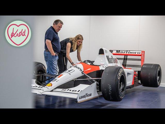 McLaren CEO Zak Brown gives me a tour of his crazy F1 car collection! | Kidd In A Sweet Shop | 4K