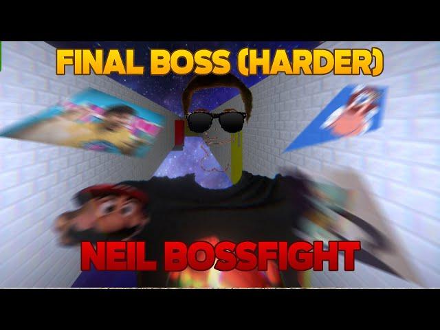 What! 40 Health?! | Raldi's Crackhouse Bossfight Neil (The End) [Baldi's Basics Mod]