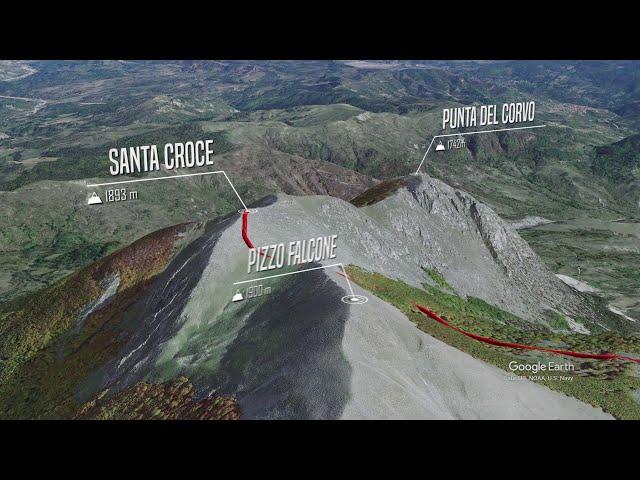 Monte Alpi - Blender KML importer test