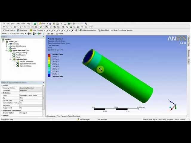 BASIC ANSYS 14 0 TUTORIAL