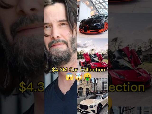 Check Out Keanu Reeves $4.3M Car Collection  #shorts #keanureeves #carcollection #noumanshortz