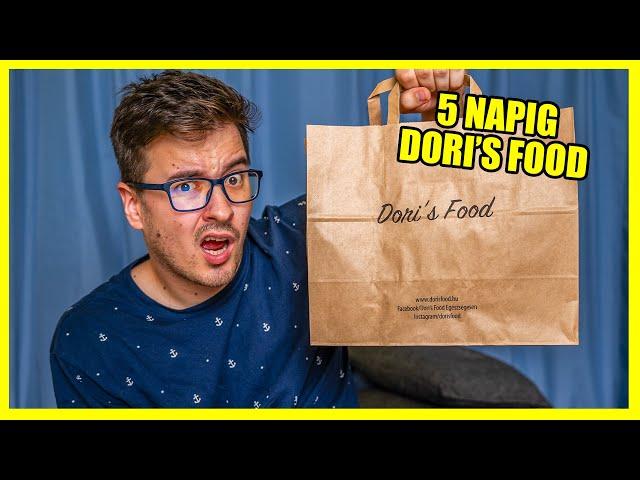 KIPRÓBÁLTAM 5 napig a DORI'S FOOD-ot.