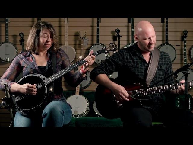 Mean Mary Plays "Snowy" On A Deering Goodtime Blackgrass Banjo