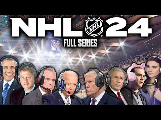 US Presidents Play NHL 24 (FULL SERIES)