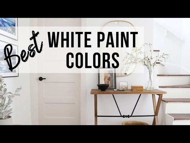 Best Interior White Paint Colors