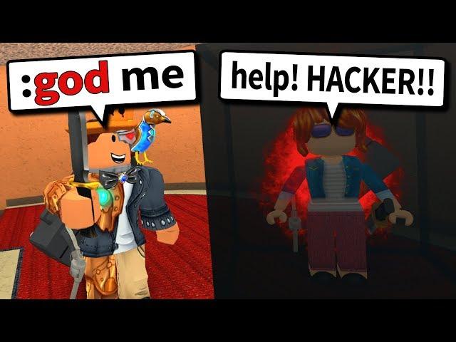 I got ADMIN COMMANDS in Murder Mystery!! (Roblox)