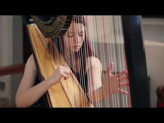 J.S. Bach - Toccata and Fugue in D Minor BWV 565 // Amy Turk, Harp