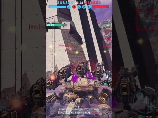 #Ultimate #Shocktrain #Ravager has a nice view of the hill #warrobots War Robots #gaming #wr