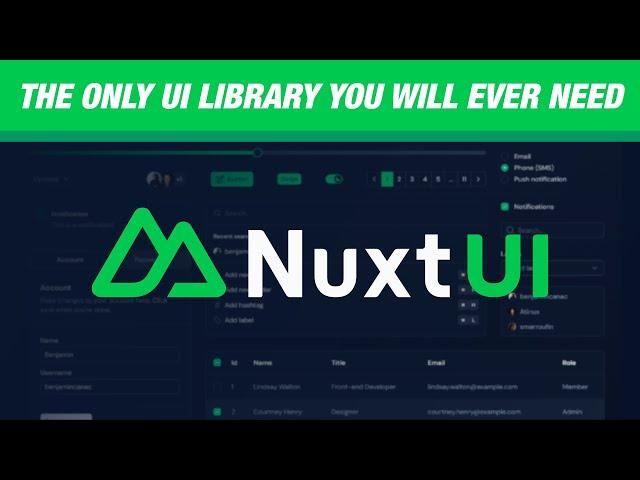 Nuxt UI - The Best UI Library for Nuxt 3?