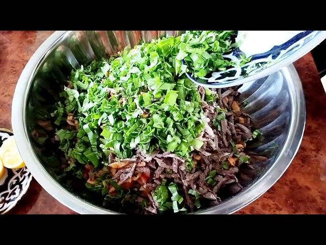 Marosimlar va to'y dasturxonlari un shoxona salat/Cамый вкусный салат в мире