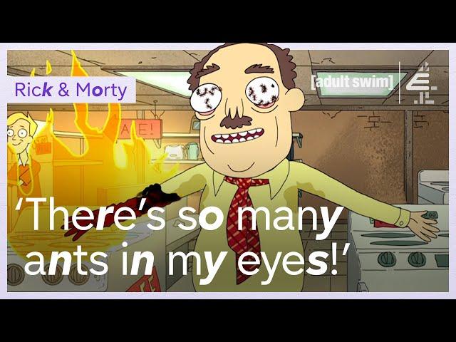 Rick and Morty's GREATEST Interdimensional Cable Scenes! | E4