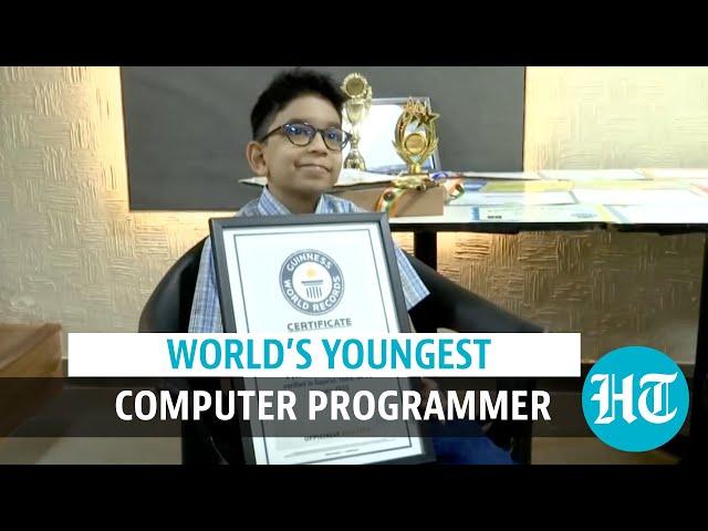 6-year-old Arham Om Talsania becomes world’s youngest computer programmer