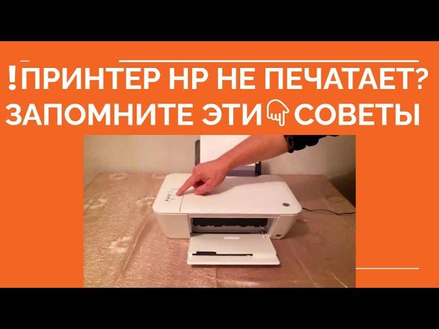 НЕ ПЕЧАТАЕТ ПРИНТЕР HP? Почему не печатает принтер hp с компьютера