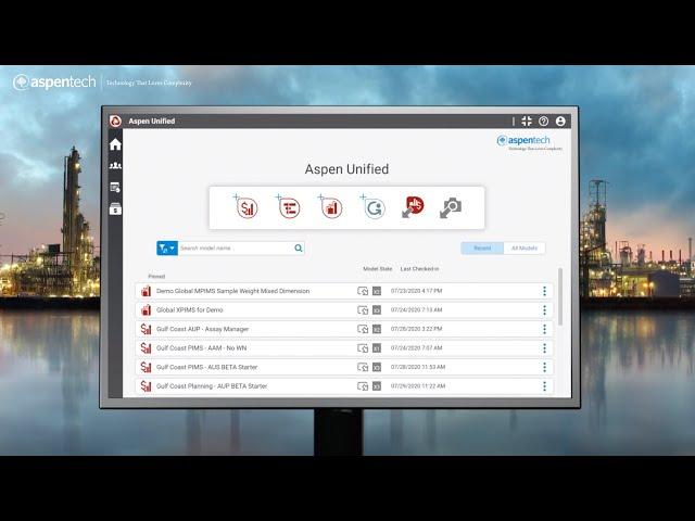 Aspen Unified, The Next Generation of Planning and Scheduling